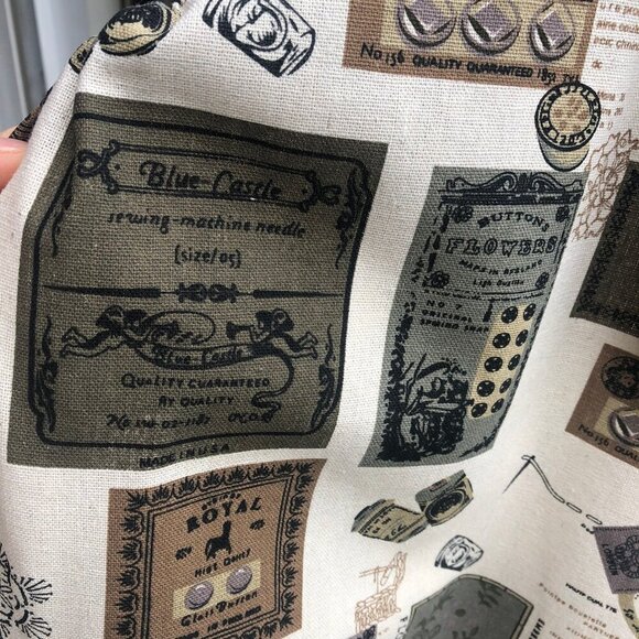 W.H.Q. Women's Lagenlook Linen Blend Oversized Tunic Top Beige Army Size Small - Picture 9 of 16